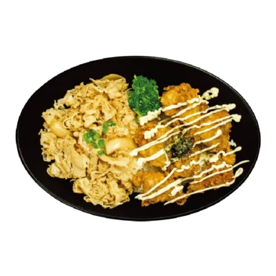 Saskatoon Best Sushi - Gyudon & Chicken Karaage Don