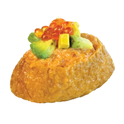 Best Saskatoon Sushi - Salmon Salad Inari